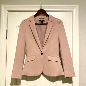 H&M Dusty Pink Blazer Size 6